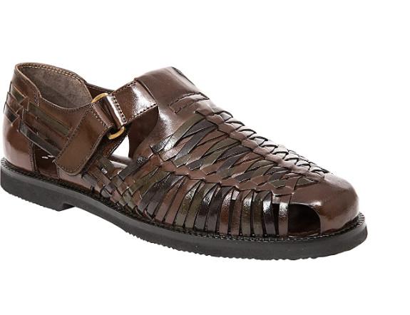 deerstags男牛津鞋搭扣百搭编织