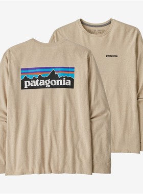 巴塔哥尼亚PATAGONIA男款长袖T恤打底套头圆领卫衣春夏美版38518