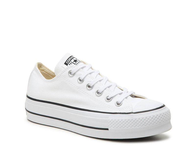 Converse/匡威女帆布鞋厚底松糕低帮多色系带春夏明星正品331486