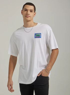 LeeLEE/李男士T恤圆领短袖修身时尚百搭舒适夏季休闲正品L1014E