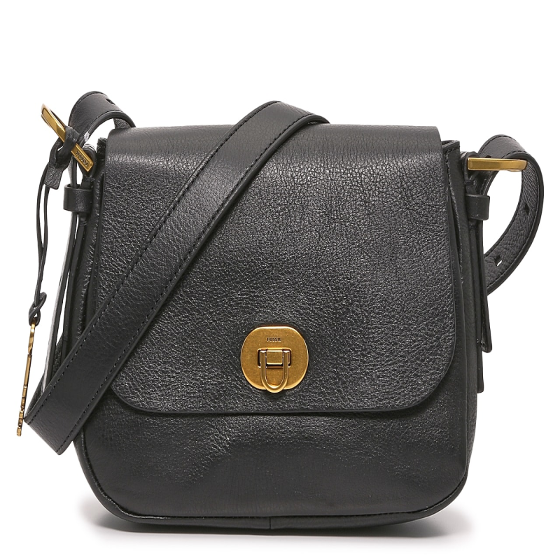 Fossil/化石女单肩包斜挎马鞍包送女友新款时尚通勤正品552060