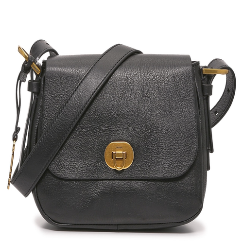 Fossil/化石女单肩包斜挎马鞍包送女友新款时尚通勤正品552060