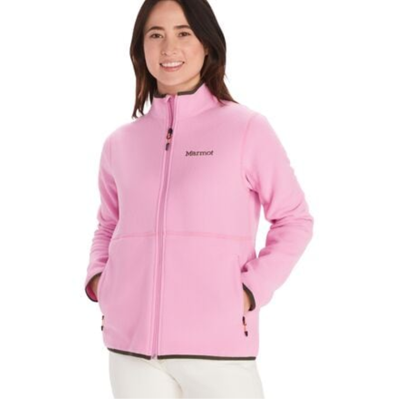 MARMOT/马魔山女子抓绒夹克外套上衣休闲运动Rocklin正品MARZ9KX