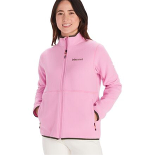 MARMOT/马魔山女子抓绒夹克外套上衣休闲运动Rocklin正品MARZ9KX