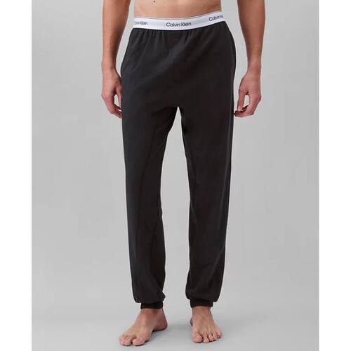 Calvin Klein男裤睡裤棉质CK家居服松紧腰家居裤健身运动裤可外穿