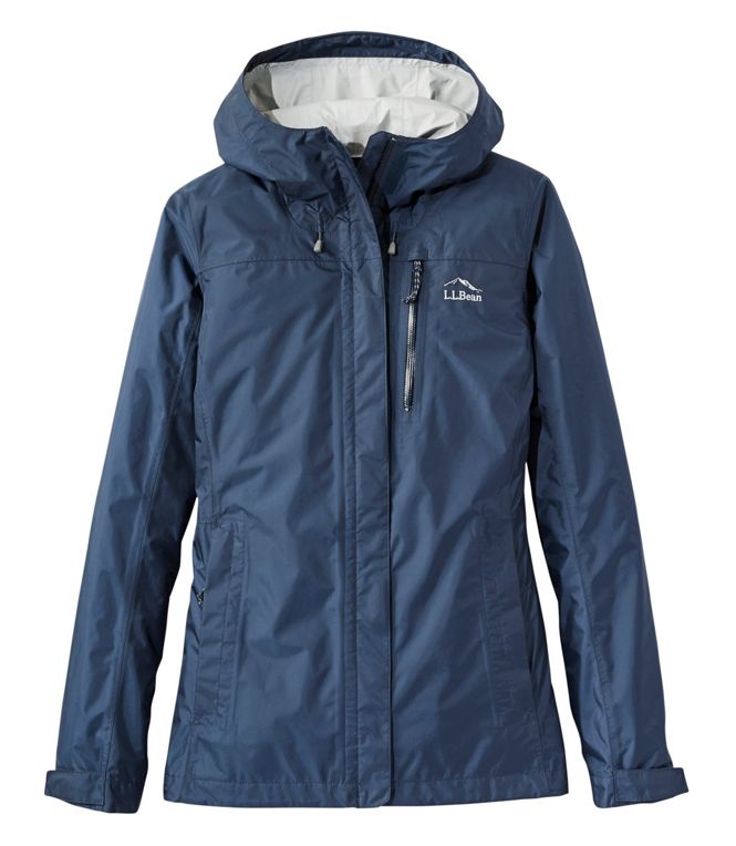 L.L.Bean/宾恩女士防雨衣连帽冲锋衣外套舒适休闲正品TA506197