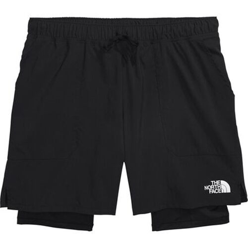 THE NORTH FACE/北面男二合一6英寸短裤休闲运动吸汗工装裤夏正品
