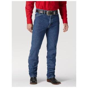 Wrangler/威格男士牛仔裤常规款深色长裤中腰休闲舒适正品936GS