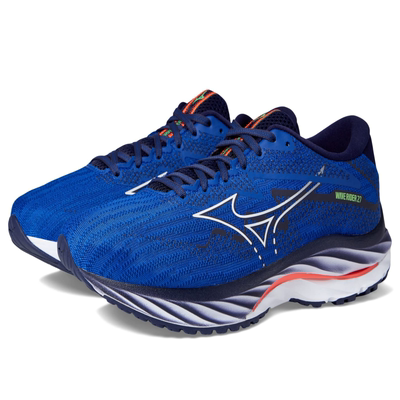 Mizuno/美津浓男鞋运动鞋跑步鞋减震Wave Rider 27系带9864575