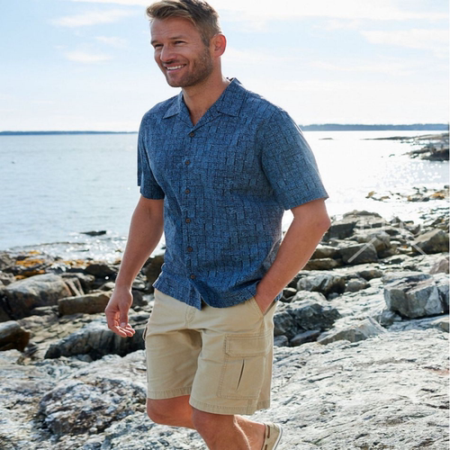 L.L. Bean/宾恩男士短裤工装款短裤舒适日常夏季10寸正品TA256501
