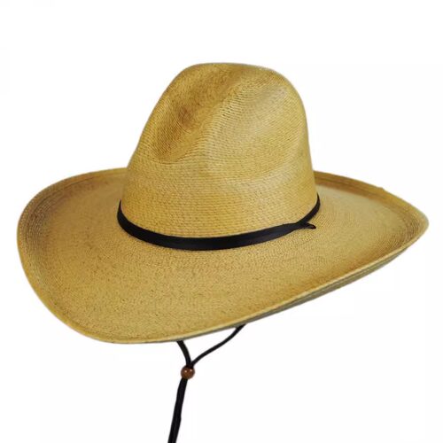 STETSON帽子草帽编织宽檐遮阳防晒夏季沙滩帽男女帽子户外度假