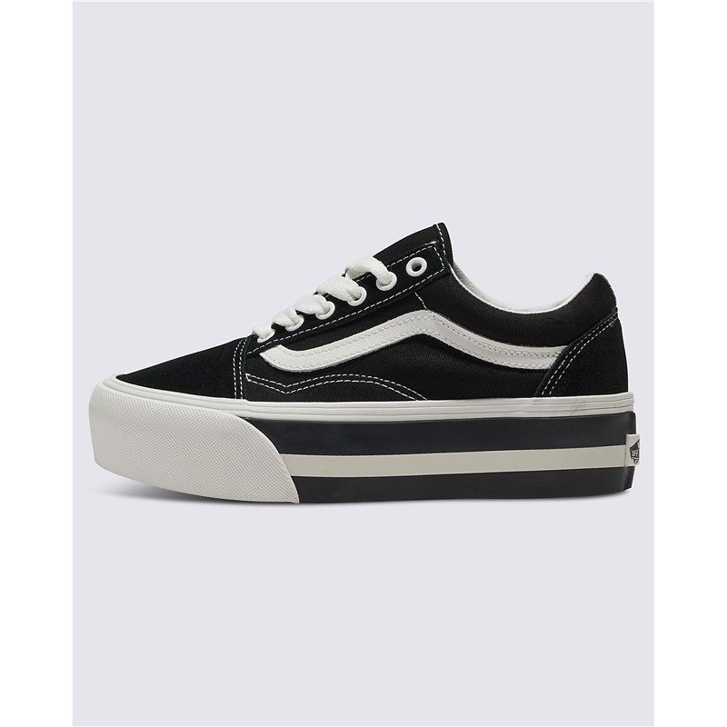 VANS/范斯男女情侣款帆布鞋低帮春夏厚底鞋Old Skool户外休闲正品图片