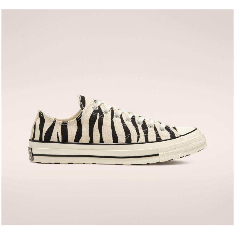 Converse/匡威男女同款帆布鞋厚底斑马纹春秋Chuck 70正品167811C