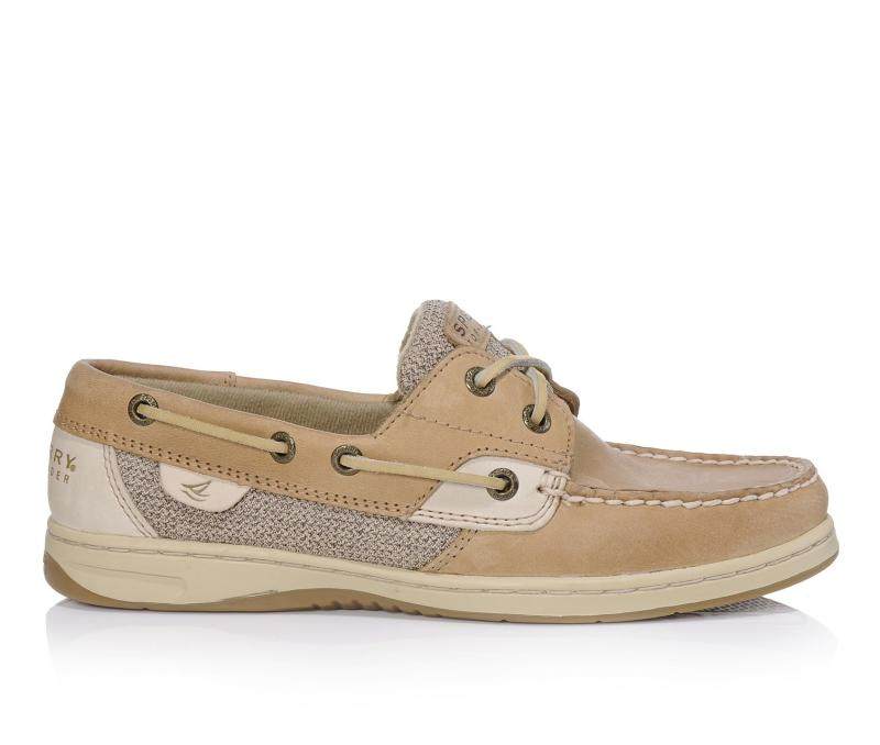sperry top-sider女鞋帆船鞋皮质低帮系带舒适正品4562