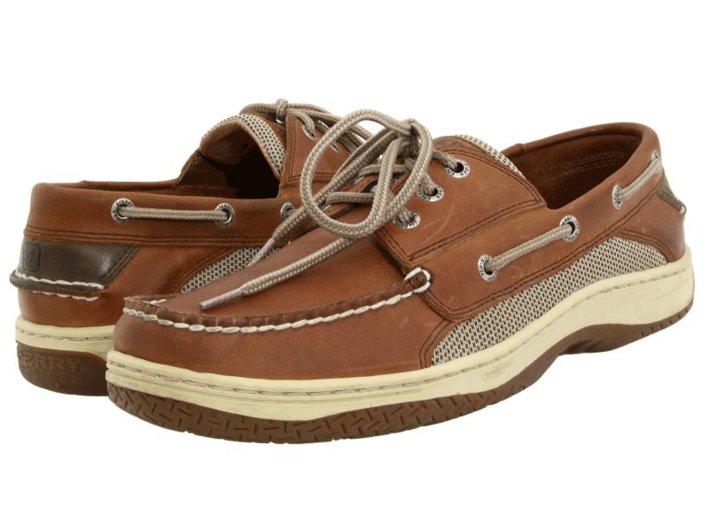 Sperry Top-Sider男鞋防水系带帆船鞋舒适休闲经典正品734