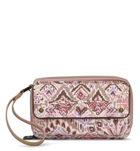 斜挎帆布时尚风彩绘逛街手机包