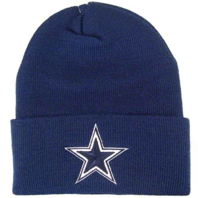 NFL男帽子针织毛线帽冬季保暖星星达拉斯牛仔正品78340