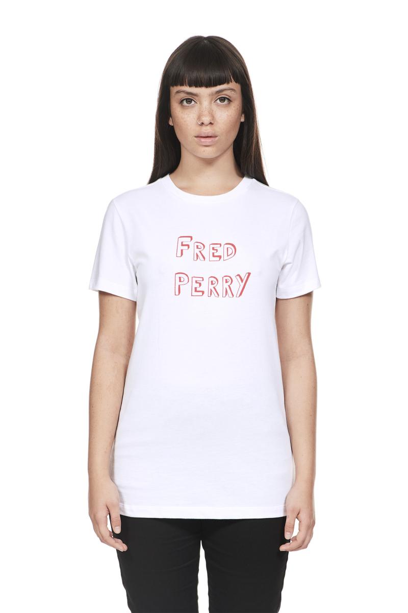 Fred Perry·ðÀ³µÂÅÉÈðÅ®´¿ÃÞTÐôÔ²Áì¶ÌÐäÌ×Í·×ÖĸlogoS1G2207