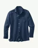 Tommy Bahama Шелковая освежающая рубашка, европейский стиль, простой и элегантный дизайн, США