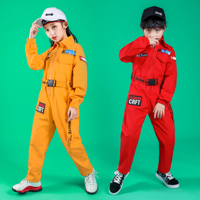 元旦工装爵士舞少儿节日表演服