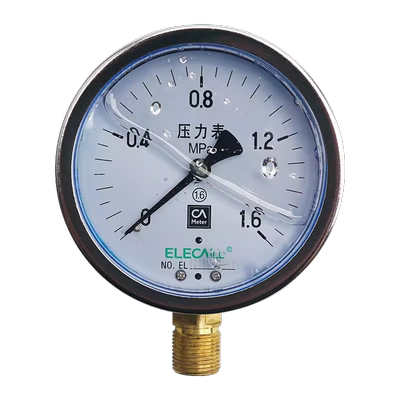 伊莱科YTN-100耐震压力表