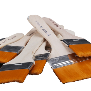 伊莱科毛刷软毛清洁小刷子油漆排刷工业用小号超细尼龙不掉毛刷墙