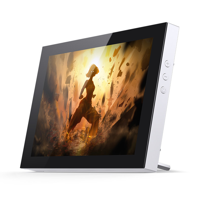 乔思伯d31/d41机箱屏幕ds8松果桌搭副屏高清lcd显示副屏8英寸屏幕