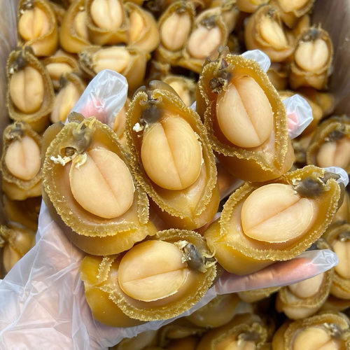鲍鱼干货特级干鲍海鲜食材吉品鲍鱼小溏心黄金佛跳墙10头节日送礼