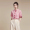 Pink shirt+beige wide leg pants suit Women's 2024 new summer fashionable beautiful suit Tea series Salt series Wear fashionable foreign style high class small dress Small fragrance Royal Sister cool and cute A and Sa Casual and capable shirt