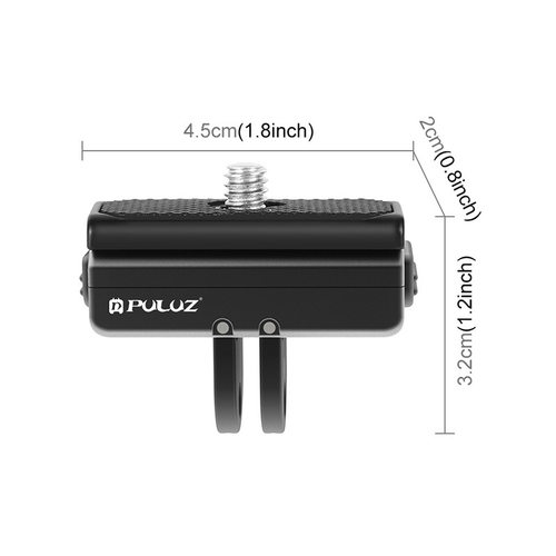 PULUZ胖牛磁吸快拆配件适用Insta360Ace Pro/X3/ONE X2/Gopro底座