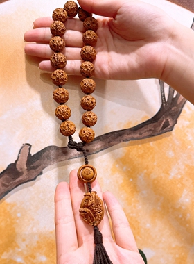 高端文玩网红陨石坑十八子手持