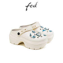 【樱桃熊联名款】fed厚底洞洞鞋夏季新款女鞋凉拖女S0515-ZFA639