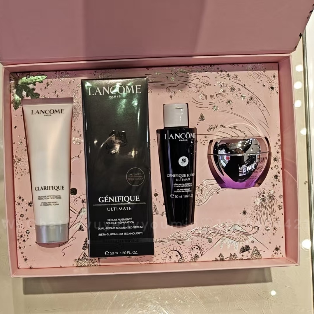 兰蔻小黑瓶护肤礼盒套装新娘伴手礼女神节情人节女朋友礼物国现货