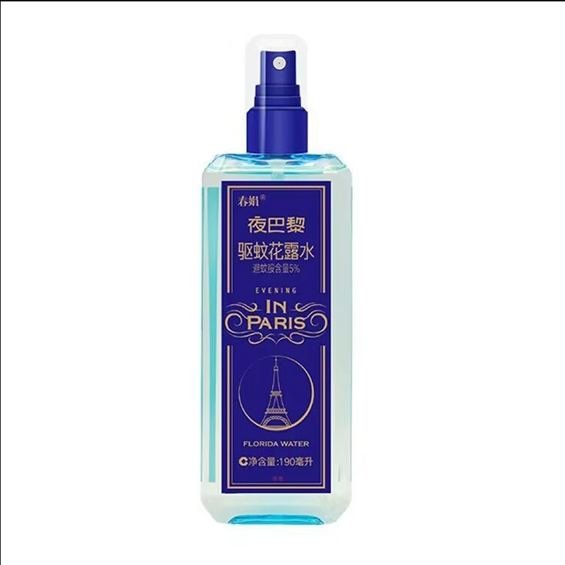 春娟夜巴黎驱蚊花露香水防蚊去蚊儿童成人清香型花香水