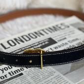 款 双面可用经典 牛皮腰带 1款 EC1725