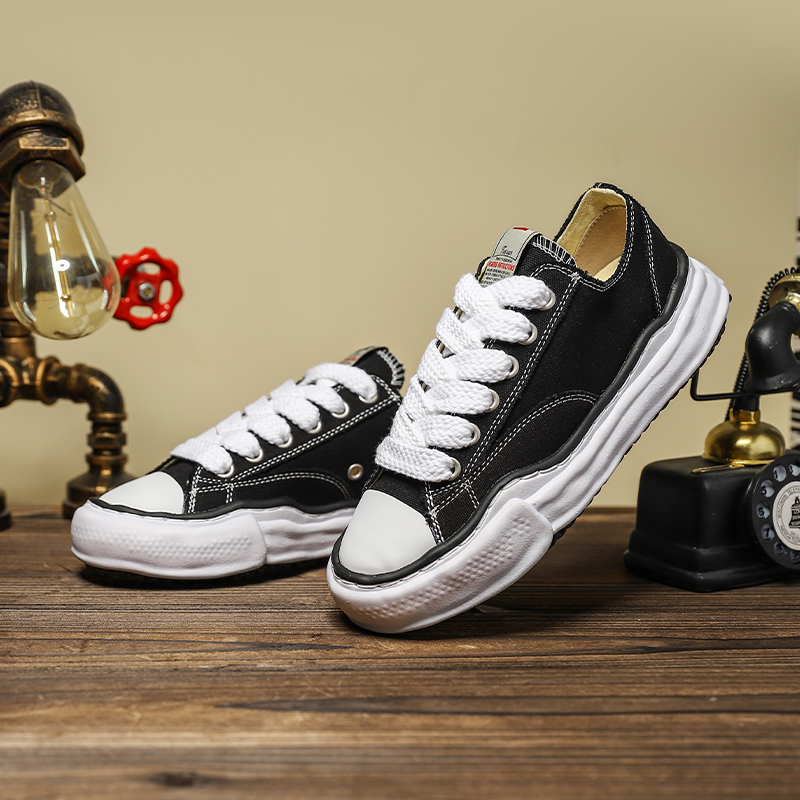 三原康裕溶解鞋男女同款帆布鞋