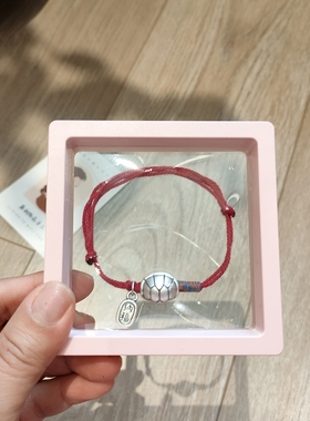 富甲一方红绳招财纯银手链手绳小众情侣男生女生生日礼物国风编绳