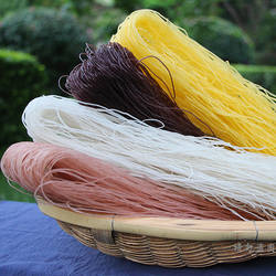 云南特产 梯田红米线蒙自米线特色小吃元阳梯田红米干米线