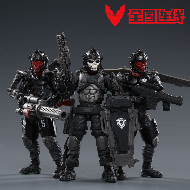 joytoy暗源骷髅团地狱复仇死神成品兵人模型玩具公仔手办关节可动