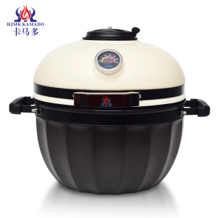 窑烤炉烘烤烧烤涮烤一体 KAMADO卡马多功能一体家用焖烤炉户外中式