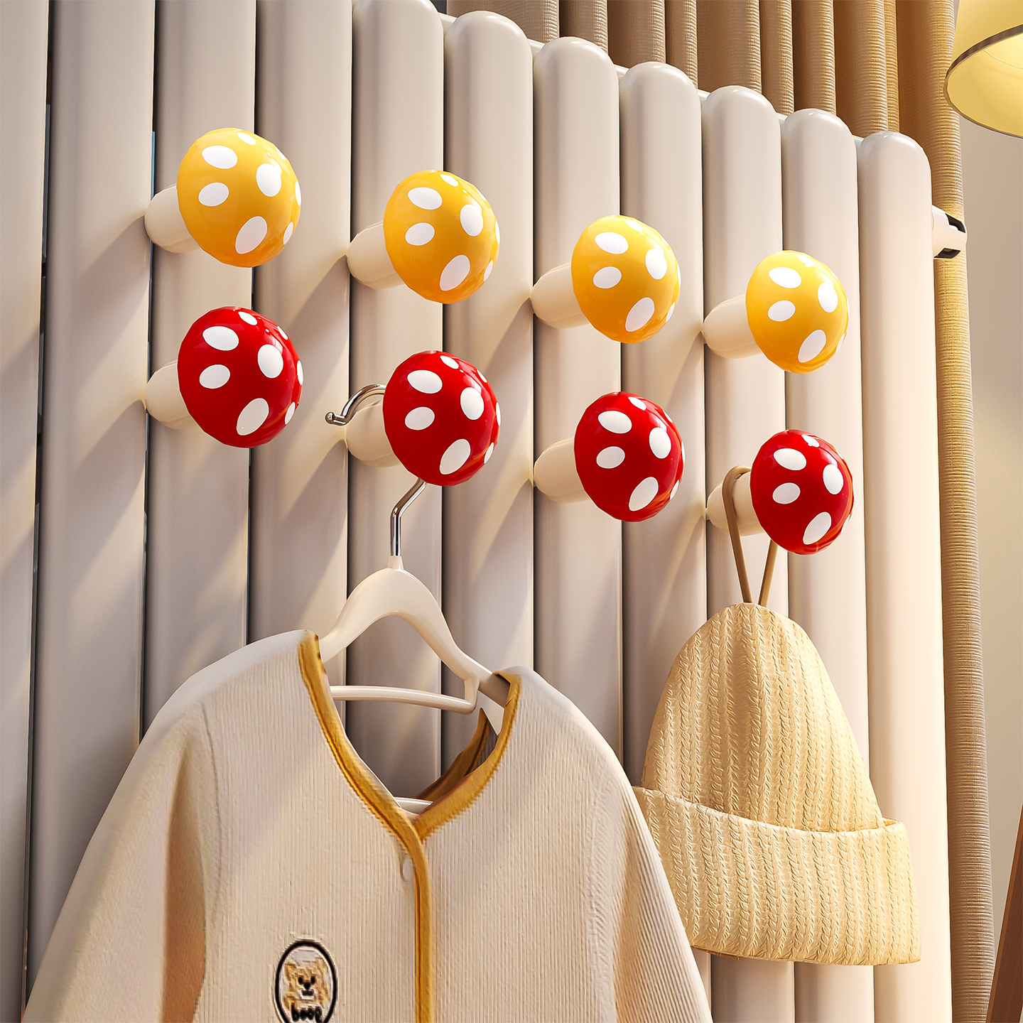 暖气片专用挂钩多巴胺造型