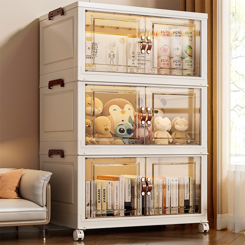 家用轻奢可折叠一体式鞋柜