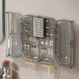 Коробочка для хранения, вместительная и большая коробка для хранения, серьги, ожерелье, высококлассное ювелирное украшение, изысканный аксессуар