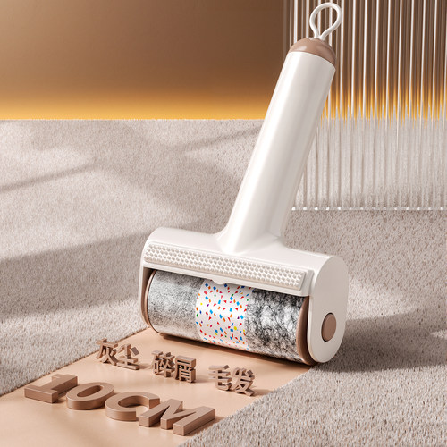 粘毛器滚筒可撕式替换卷纸神器