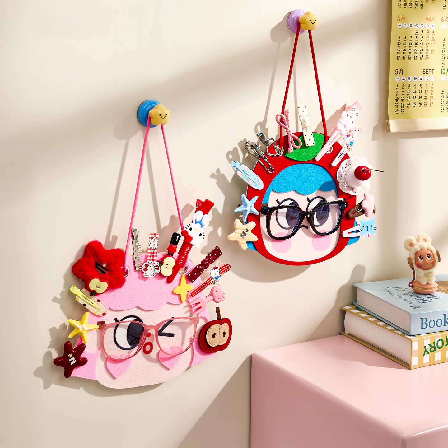 眼镜支架发夹收纳架壁挂