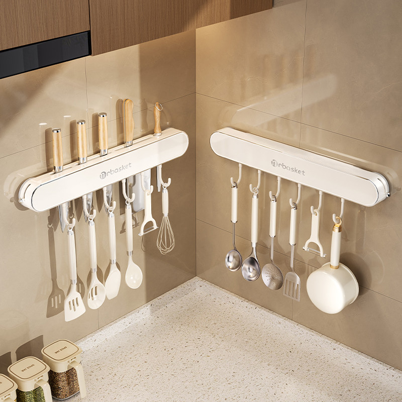 吸盘厨房挂钩免打孔强力承重壁挂式锅铲置物架勺子挂架无痕挂钩架,收纳整理,挂钩/粘钩,淘宝优惠券,粉丝福利购,淘宝优惠卷