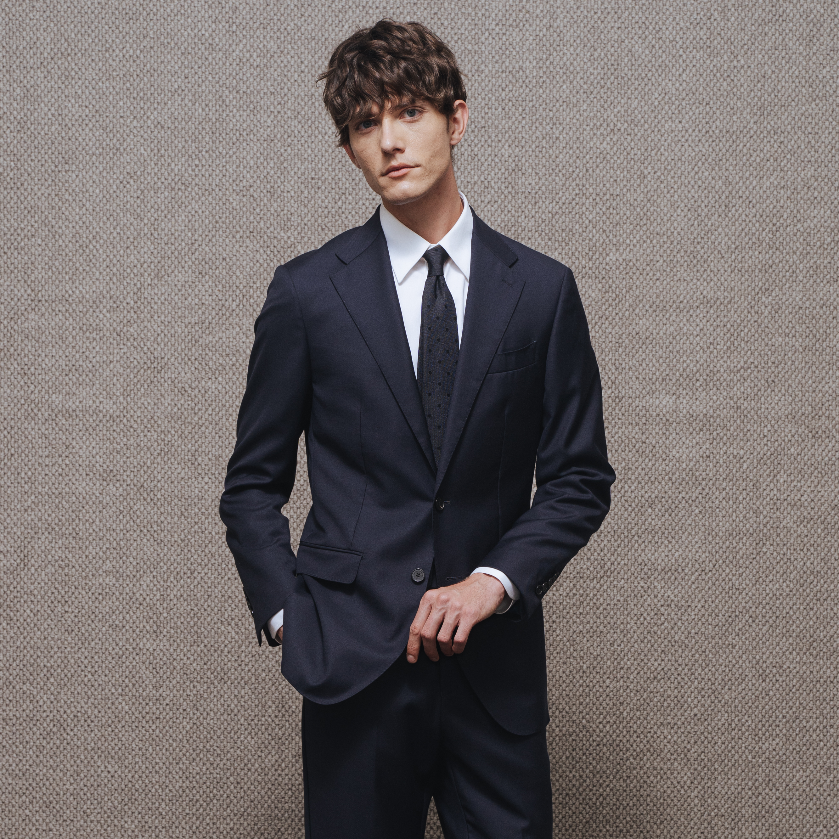 澳嘉高定工艺商务澳洲纯羊毛西装