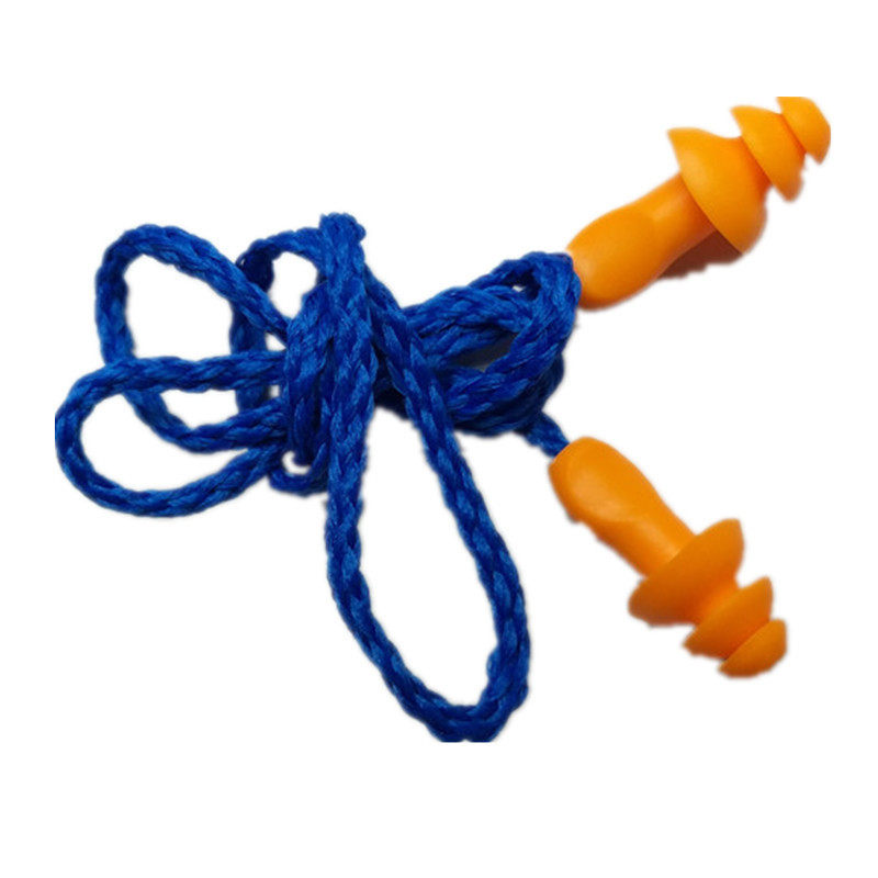 定制1270防噪音耳塞工业车间工作隔音降燥睡眠耳塞圣诞树型硅胶