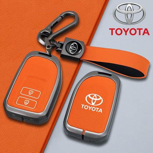 适用田丰致享钥匙套YARIS L致炫x威驰fs扣HIACE壳SPADE车包2022款