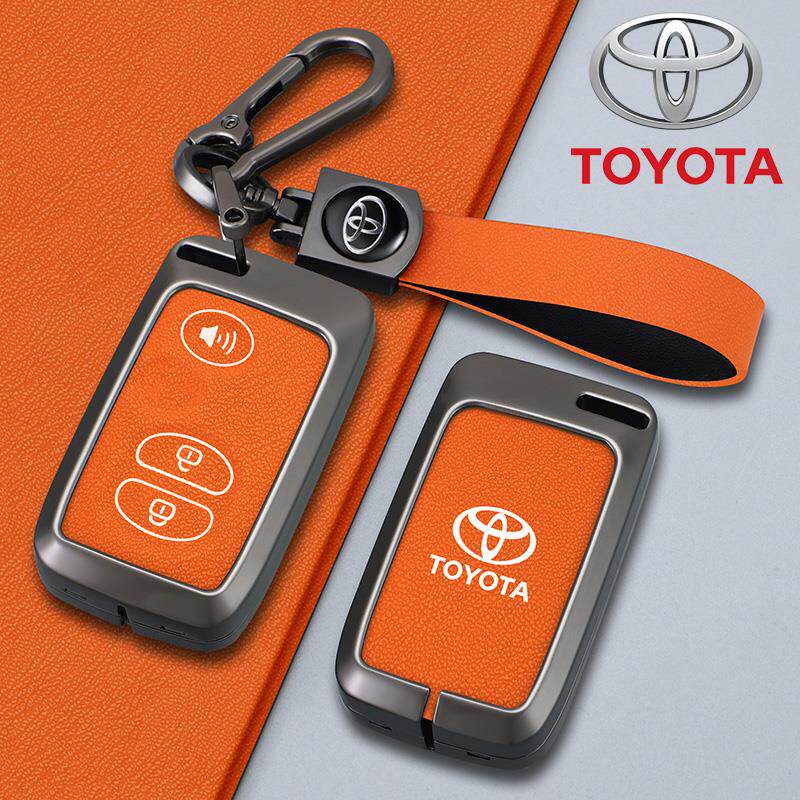 适用09/10/11款凯美瑞钥匙包汉兰达普锐斯86锐志霸道普拉多金属套